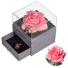 Eternal Rose 100 Language Necklace I love You Box